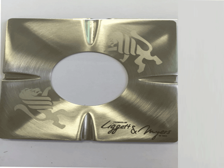 金屬煙灰缸蓋板激光鐳雕 金屬煙灰缸蓋板激光鐳雕