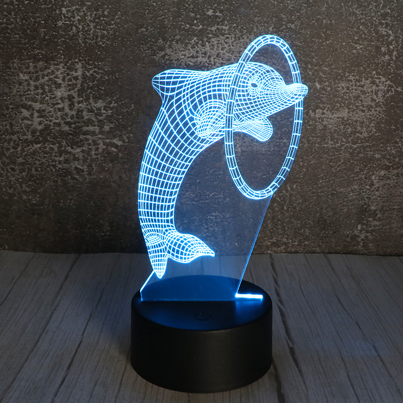 3d立體小夜燈